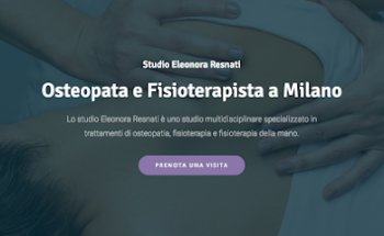 Eleonora Resnati - Osteopata Fisioterapista Monza e Brianza