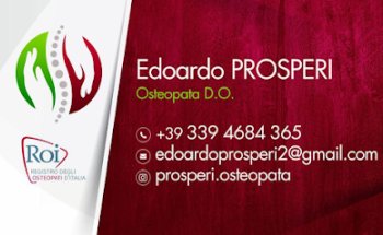 Osteopata E. Prosperi