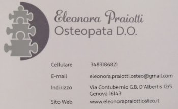 Eleonora Praiotti Osteopata D.O.